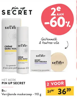Aanbieding: Verrijkende maskerzeep