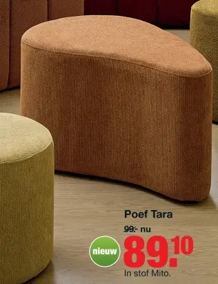 Aanbieding: Poef Tara