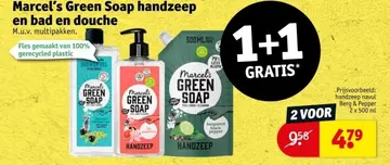 Aanbieding: Marcel's Green Soap handzeep en bad en douche