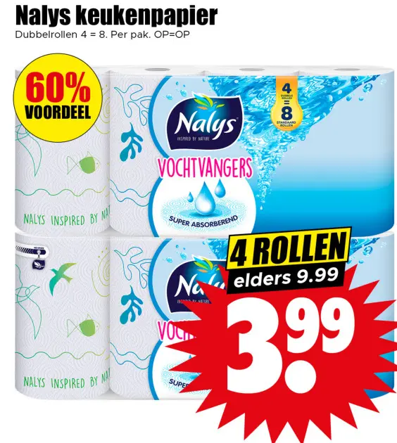 Aanbieding: keukenpapier