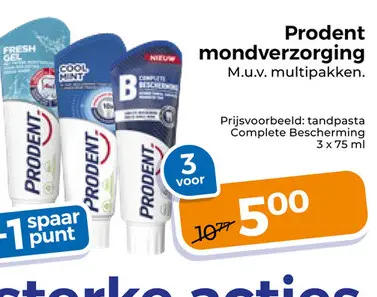 Aanbieding: Prodent mondverzorging