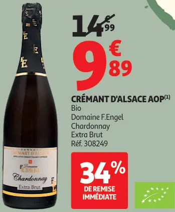 Offre: Domaine F.Engel Crémant d'Alsace