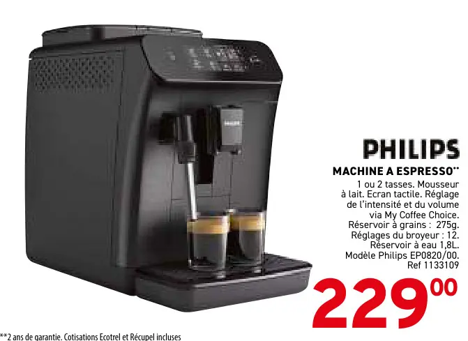 Offre: Machine a espresso