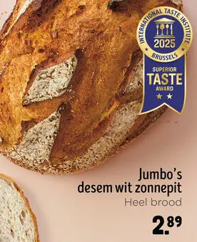 Aanbieding: Jumbo's desem wit zonnepit