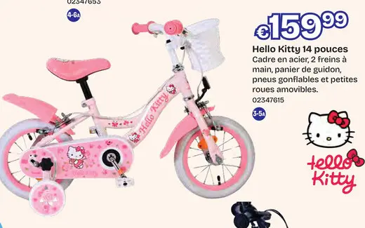 Offre: Hello Kitty 14 pouces