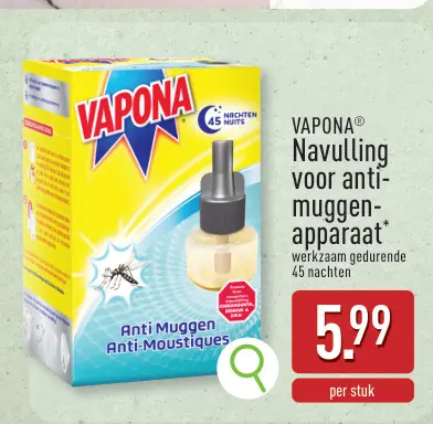 Promotie: Navulling voor anti-muggen-apparaat