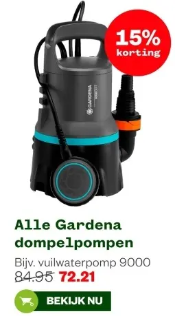 Aanbieding: vuilwaterpomp 9000