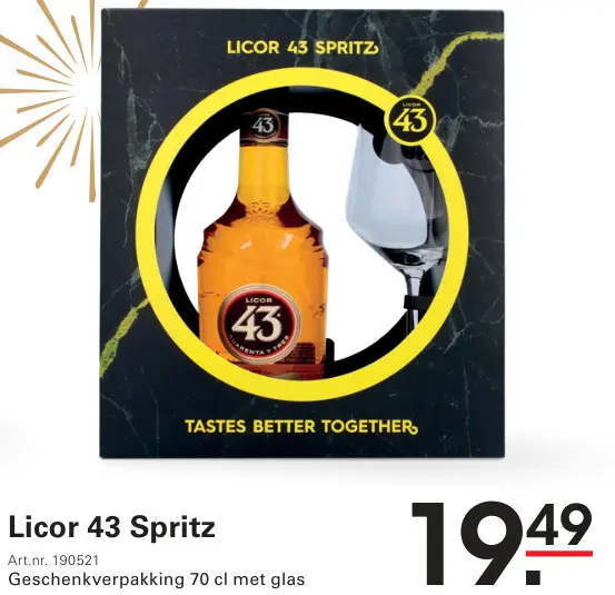 Aanbieding: Licor 43 Spritz