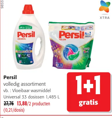 Promotie: Vloeibaar wasmiddel Universal