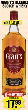 Aanbieding: Grant's Triple Wood