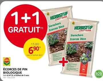 Offre: Écorces de pin biologique
