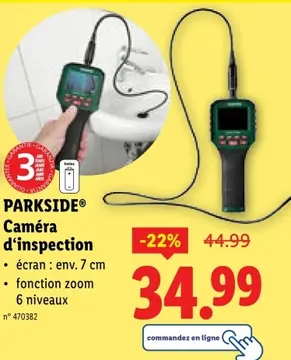 Offre: Caméra d'inspection