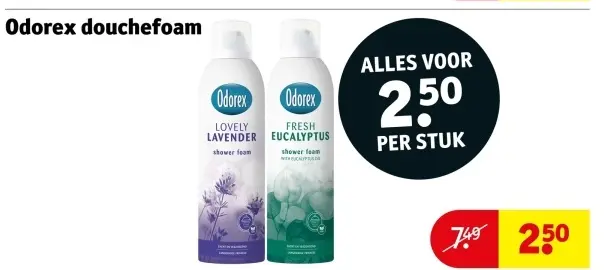 Aanbieding: douchefoam