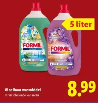 Aanbieding: Vloeibaar wasmiddel