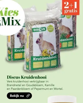 Aanbieding: Discus Kruidenhooi