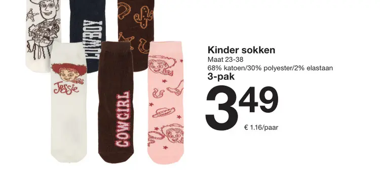 Aanbieding: Kinder sokken