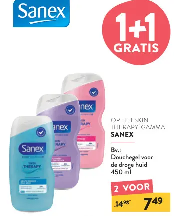 Promotie: Douchegel voor de droge huid