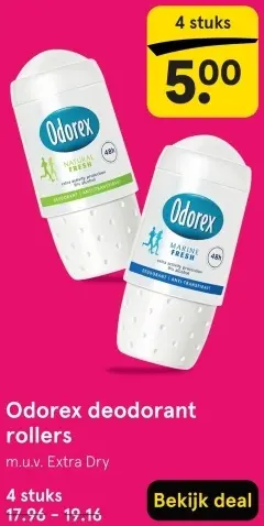 Aanbieding: Deodorant rollers
