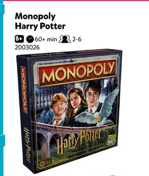 Aanbieding: Monopoly Harry Potter