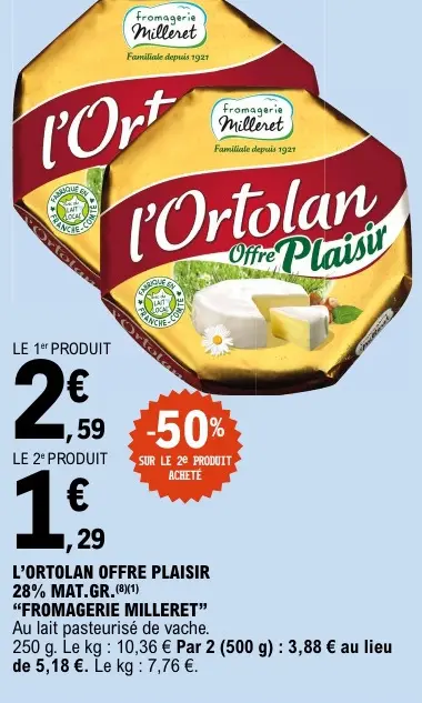 Offre: L'ortolan offre plaisir
