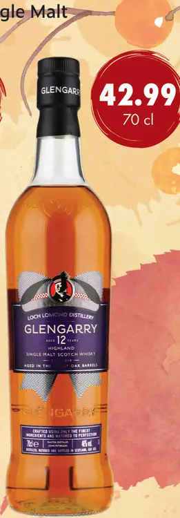 Aanbieding: Glengarry 12 Yrs. Highland Single Malt