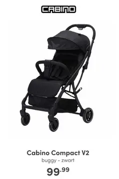 Aanbieding: Cabino Buggy Compact V2 Zwart