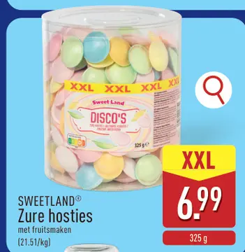 Offre: SWEETLAND® Zure hosties