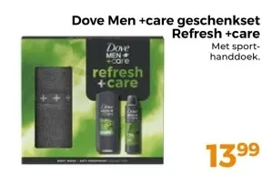 Aanbieding: Dove Men+care geschenkset Refresh +care