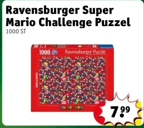 Promotie: Super Mario Challenge Puzzel