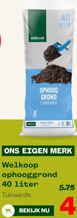 Aanbieding: Ophooggrond 40 liter