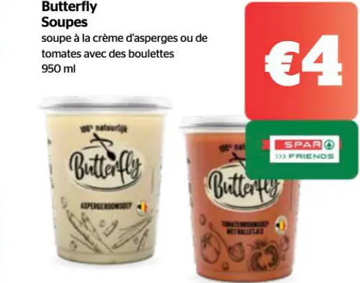 Offre: Butterfly Soupes