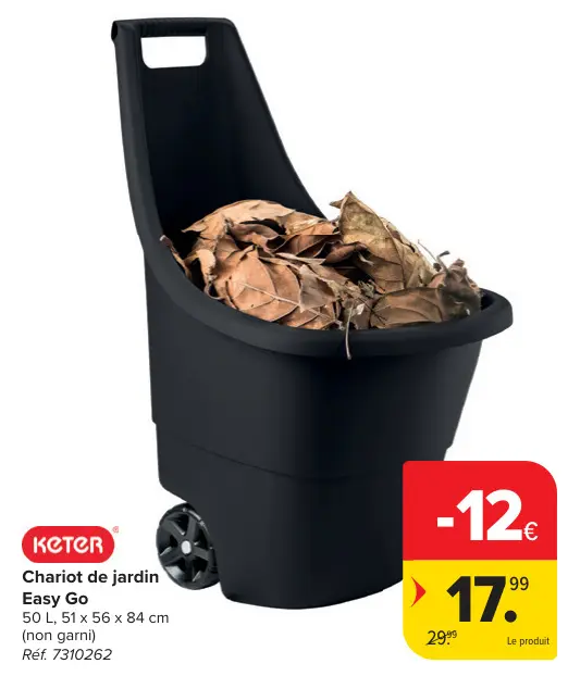 Offre: Chariot de jardin Easy Go