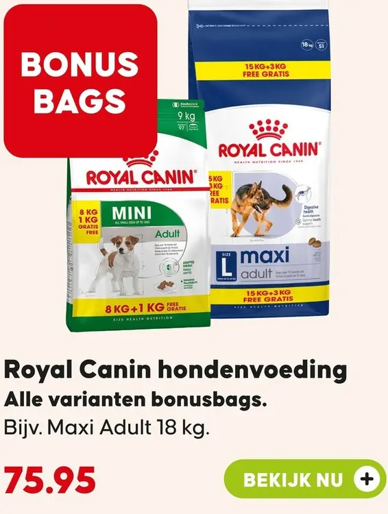 Aanbieding: Canin hondenvoeding