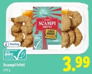 Aanbieding: Scampi fritti