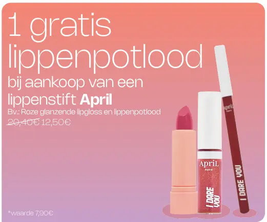 Promotie: April Lippenstift