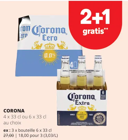 Offre: Corona