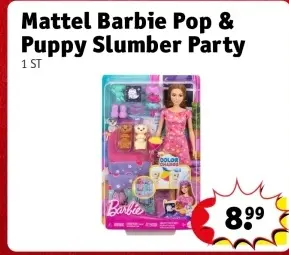 Aanbieding: Barbie Pop & Puppy Slumber Party