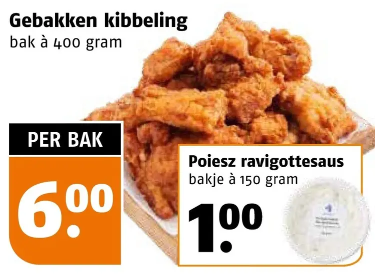 Aanbieding: Gebakken kibbeling