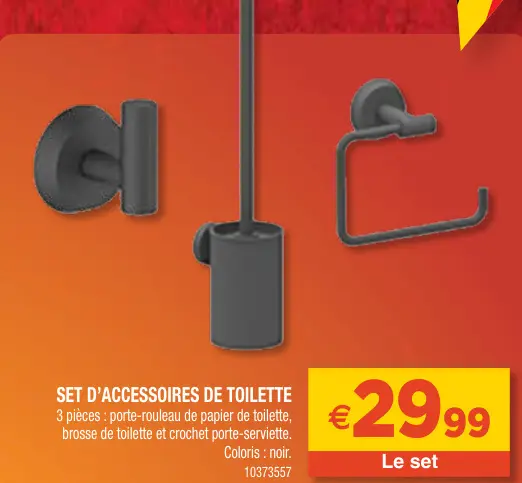 Aanbieding: Set d'accessoires de toilette