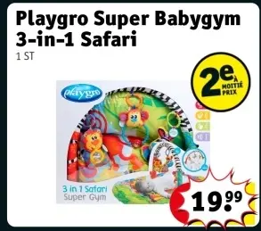 Offre: Super Babygym 3-in-1 Safari