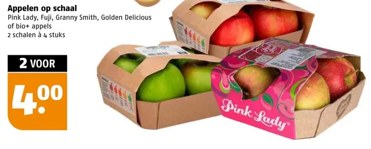 Aanbieding: Appelen op schaal