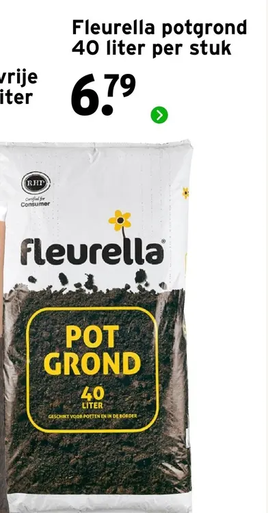 Aanbieding: potgrond