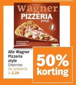 Aanbieding: Alle Pizzeria style Diepvries