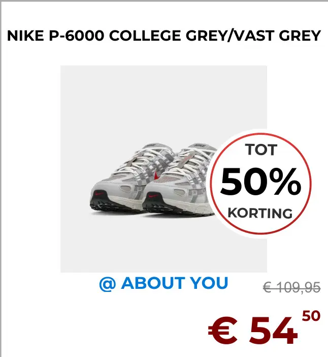 Aanbieding: P-6000 college grey/vast grey