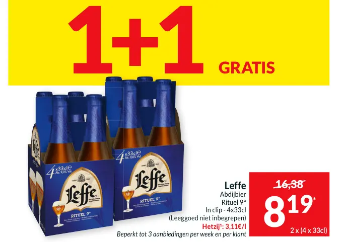Promotie: Abdijbier Rituel 9°