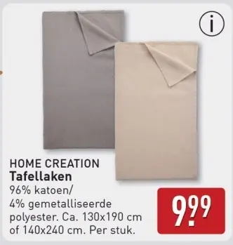 Aanbieding: Tafellaken