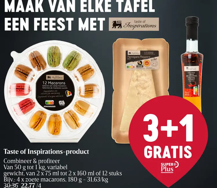 Aanbieding: Taste of inspirations product