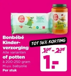 Aanbieding: Bonbébé Kinderverzorging of potten