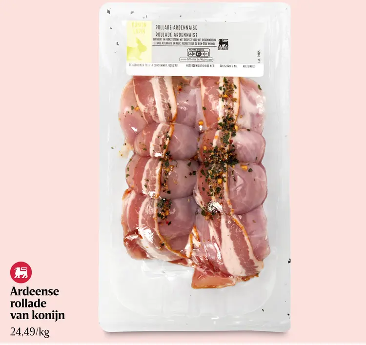 Promotie: Ardeense rollade van konijn