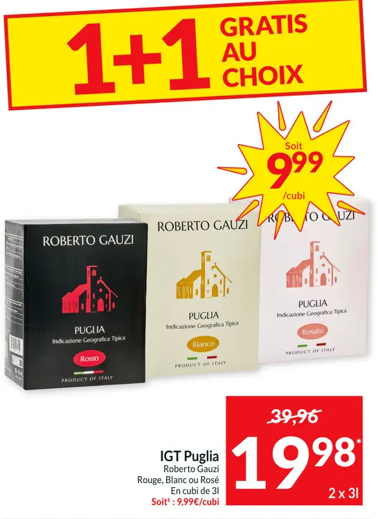 Offre: IGT Puglia